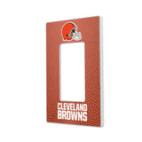 Cleveland Browns Football Hidden-Screw Light Switch Plate