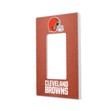 Cleveland Browns Football Hidden-Screw Light Switch Plate