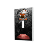 Cleveland Browns Historic Collection Legendary Hidden-Screw Light Switch Plate