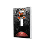 Cleveland Browns Historic Collection Legendary Hidden-Screw Light Switch Plate
