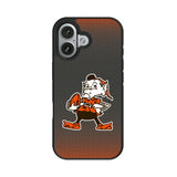 Cleveland Browns Historic Collection Linen Bump Phone Case for Apple iPhone