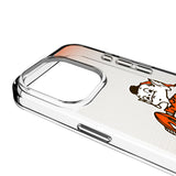 Cleveland Browns Historic Collection Linen Clear Phone Case for Apple iPhone