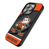 Cleveland Browns Historic Collection Passtime Bump Phone Case for Apple iPhone