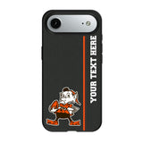 Cleveland Browns Historic Collection Personalized Sidebard MagSafe Compatible Phone Case for Apple iPhone