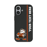 Cleveland Browns Historic Collection Personalized Sidebard MagSafe Compatible Phone Case for Apple iPhone