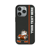 Cleveland Browns Historic Collection Personalized Sidebard MagSafe Compatible Phone Case for Apple iPhone