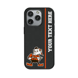 Cleveland Browns Historic Collection Personalized Sidebard MagSafe Compatible Phone Case for Apple iPhone