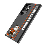 Cleveland Browns Historic Collection Personalized Sidebard MagSafe Compatible Phone Case for Samsung Galaxy