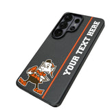Cleveland Browns Historic Collection Personalized Sidebard MagSafe Compatible Phone Case for Samsung Galaxy