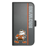 Cleveland Browns Historic Collection Sidebar Folio 2.0 Case for Apple iPhone