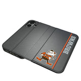 Cleveland Browns Historic Collection Sidebar Folio 2.0 Case for Apple iPhone