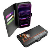 Cleveland Browns Historic Collection Sidebar Folio 2.0 Case for Apple iPhone