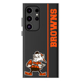 Cleveland Browns Historic Collection Sidebar MagSafe Compatible Phone Case for Samsung Galaxy