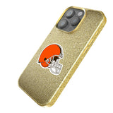 Cleveland Browns Linen Bling Phone Case for Apple iPhone