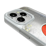 Cleveland Browns Linen Glitter Phone Case for Apple iPhone