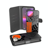 Cleveland Browns Monocolor Tilt Wallet Phone Case for Apple iPhone