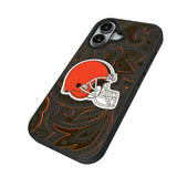 Cleveland Browns Paisley Bump Phone Case for Apple iPhone