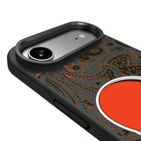 Cleveland Browns Paisley Bump Phone Case for Apple iPhone