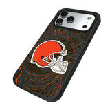 Cleveland Browns Paisley Bump Phone Case for Apple iPhone