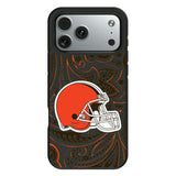 Cleveland Browns Paisley Bump Phone Case for Apple iPhone