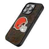 Cleveland Browns Paisley Bump Phone Case for Apple iPhone