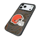 Cleveland Browns Paisley Bump Phone Case for Apple iPhone