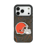Cleveland Browns Paisley Bump Phone Case for Apple iPhone