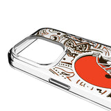 Cleveland Browns Paisley Clear Phone Case for Apple iPhone