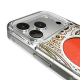 Cleveland Browns Paisley Glitter Phone Case for Apple iPhone