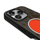 Cleveland Browns Paisley MagSafe Compatible Phone Case for Apple iPhone
