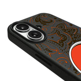 Cleveland Browns Paisley MagSafe Compatible Phone Case for Apple iPhone