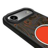 Cleveland Browns Paisley MagSafe Compatible Phone Case for Apple iPhone