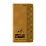 Cleveland Browns Personalized Burn Folio Phone Case for Samsung Galaxy