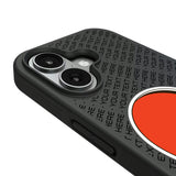 Cleveland Browns Personalized EndZone Plus Bump Phone Case for Apple iPhone