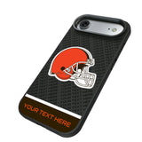 Cleveland Browns Personalized EndZone Plus Bump Phone Case for Apple iPhone