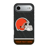 Cleveland Browns Personalized EndZone Plus Bump Phone Case for Apple iPhone