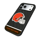 Cleveland Browns Personalized EndZone Plus Bump Phone Case for Apple iPhone