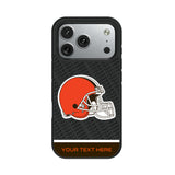 Cleveland Browns Personalized EndZone Plus Bump Phone Case for Apple iPhone
