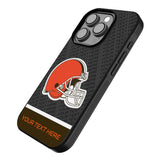 Cleveland Browns Personalized EndZone Plus Bump Phone Case for Apple iPhone