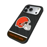 Cleveland Browns Personalized EndZone Plus Bump Phone Case for Apple iPhone