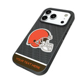 Cleveland Browns Personalized EndZone Plus Bump Phone Case for Apple iPhone