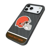 Cleveland Browns Personalized EndZone Plus Bump Phone Case for Apple iPhone