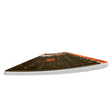 Cleveland Browns Personalized Endzone Solid Curved Wireless Keyboard