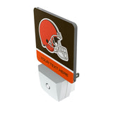 Cleveland Browns Personalized Endzone Solid Night Light 2-Pack