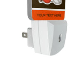 Cleveland Browns Personalized Endzone Solid Night Light 2-Pack