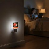 Cleveland Browns Personalized Endzone Solid Night Light 2-Pack