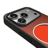Cleveland Browns Personalized Football Bump Phone Case for Apple iPhone