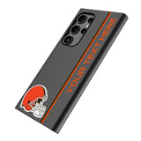 Cleveland Browns Personalized Sidebard MagSafe Compatible Phone Case for Samsung Galaxy
