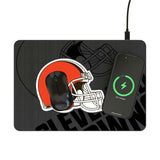 Cleveland Browns Personalized Tilt 15-Watt Wireless Charger and Mouse Pad