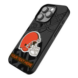 Cleveland Browns Personalized Tilt Bump Phone Case for Apple iPhone